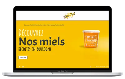 Site internet Côté Miel