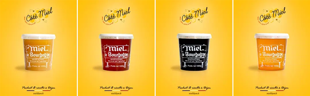 Création de visuels produits – Miel - Artisan