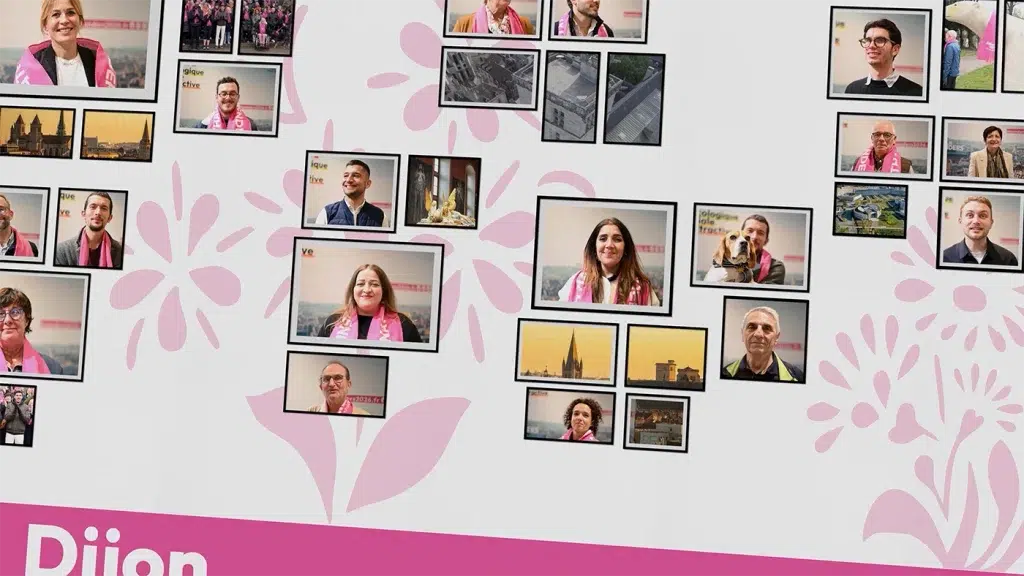 Vidéo d’ouverture de meeting : transformer 300 photos en un moment collectif