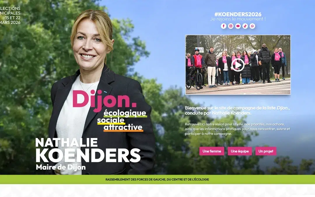Site de campagne électorale : construire un centre névralgique (réseaux + SEO)