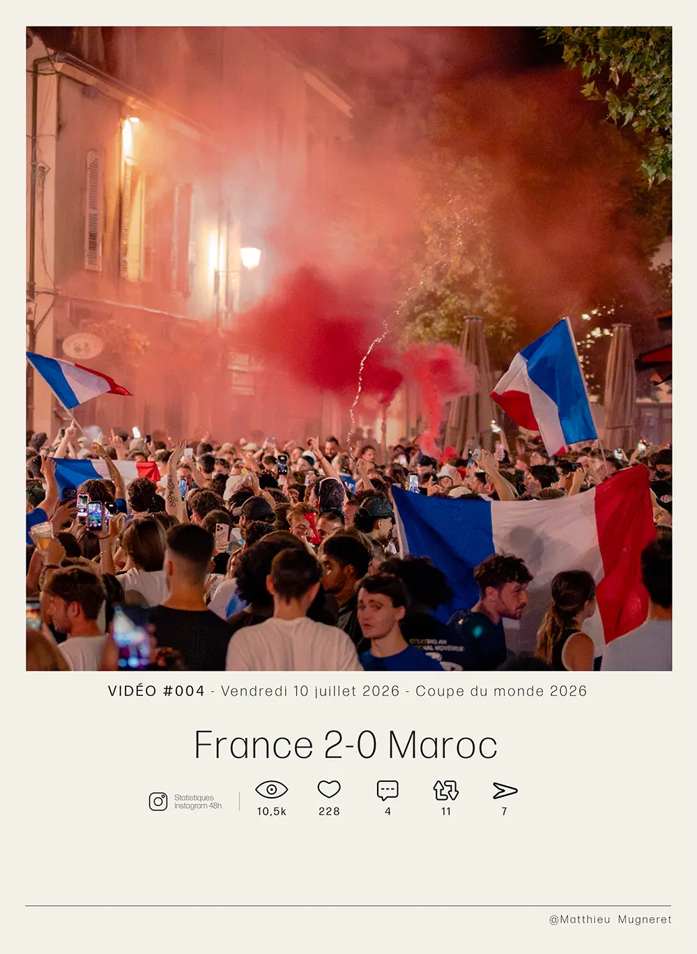 Vidéo - Coupe du monde à Dijon - France - Maroc