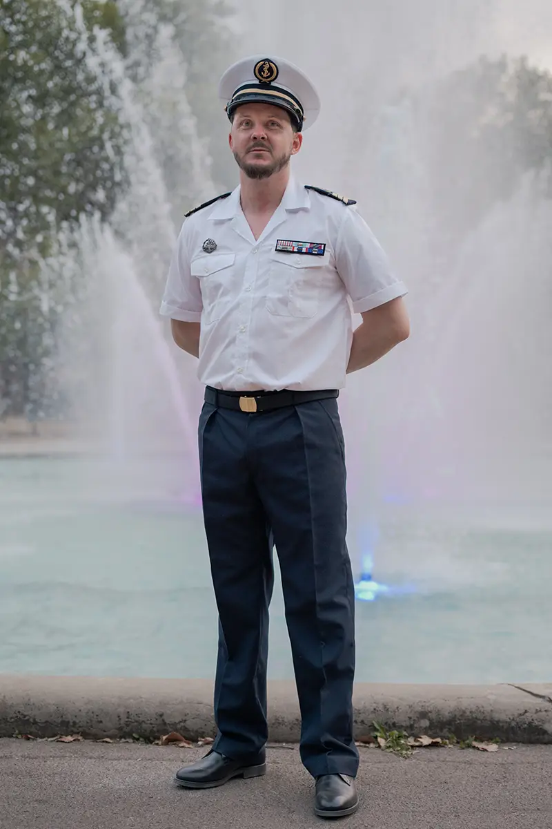 Un militaire de la Marine nationale